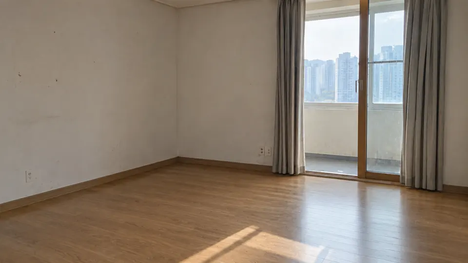 삼산면 유품정리 안내 그림 · 비운 방